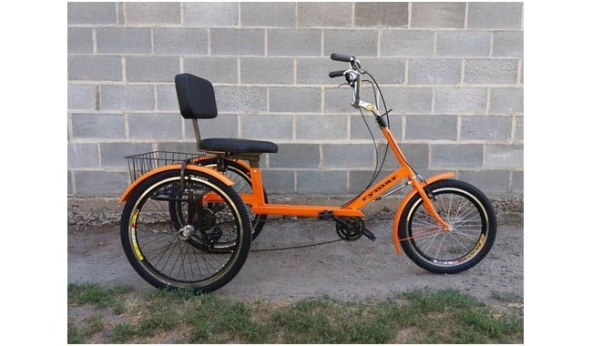 Велосипед Rymar Атлет с корзинкой - дополнительное фото 2