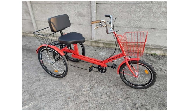 Велосипед Rymar Атлет с корзинкой - дополнительное фото 10