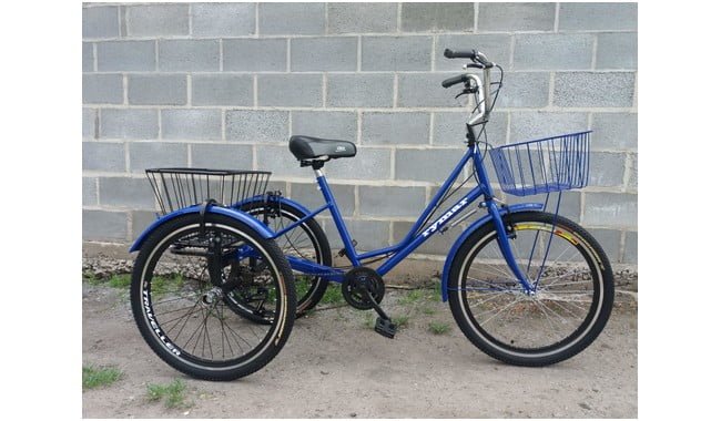 Велосипед Rymar городской 24" с корзинкой - дополнительное фото 1