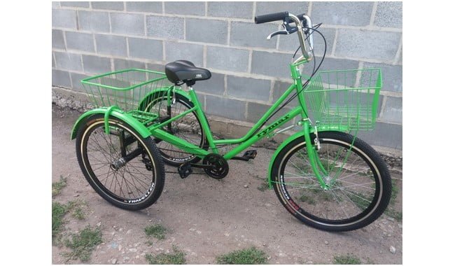 Велосипед Rymar городской 24" с корзинкой - дополнительное фото 6