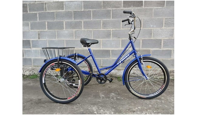 Велосипед Rymar городской 24" с корзинкой - дополнительное фото 11