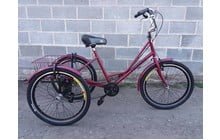 Велосипед Rymar городской 24" с корзинкой - дополнительное фото 2