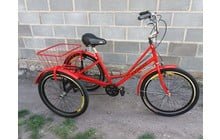 Велосипед Rymar городской 24" с корзинкой - дополнительное фото 3