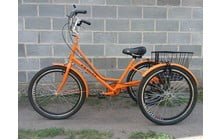 Велосипед Rymar городской 24" с корзинкой - дополнительное фото 5