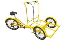 Велосипед Rymar кавовий - фото 1