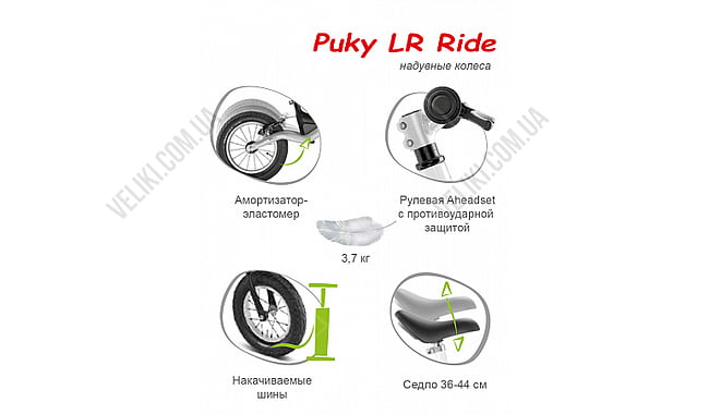 Біговел Puky LR Ride Splash - дополнительное фото 13