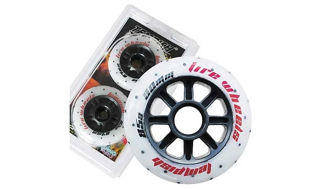 Набор колес для роликов Tempish Flashing 80x24 85A - фото 1