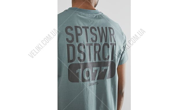Футболка Craft District Clean Tee M - дополнительное фото 3