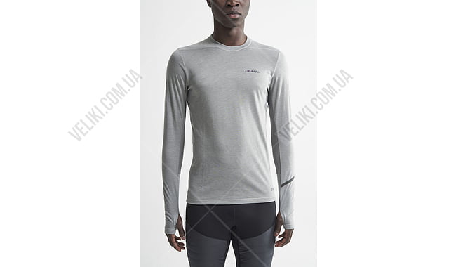 Футболка Craft SubZ LS Wool Tee M - дополнительное фото 2