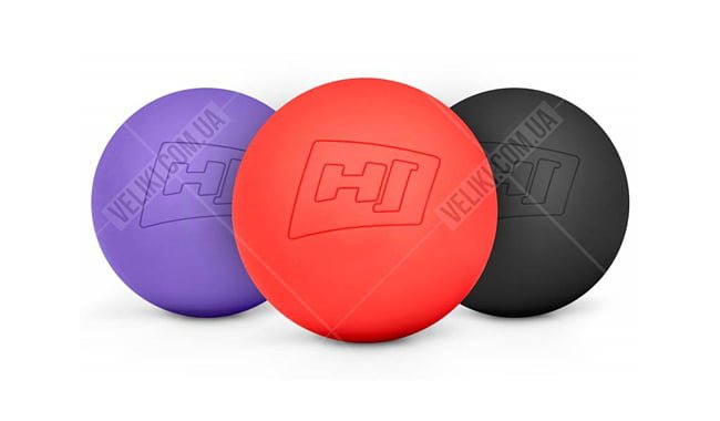 М'яч масажний Hop-Sport HS-S063MB 63 мм - дополнительное фото 2