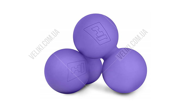 М'яч масажний Hop-Sport HS-S063DMB 63 мм - дополнительное фото 8