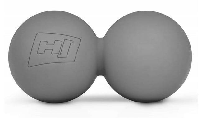 Массажный мяч Hop-Sport двойной 6.3 см - фото 1