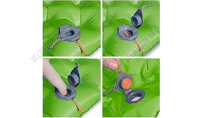 Надувной коврик Sea to Summit Air Sprung Comfort Light Insulated Mat Large - дополнительное фото 1