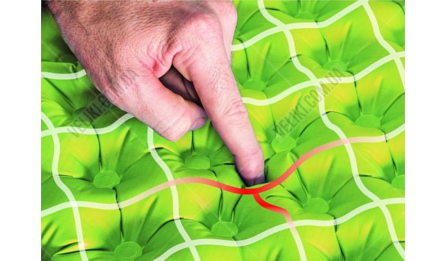 Надувной коврик Sea to Summit Air Sprung Comfort Light Insulated Mat Regular - дополнительное фото 2