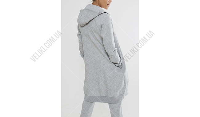 Кофта Craft District Long Hoodie W - дополнительное фото 2
