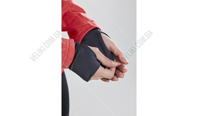 Кофта Craft Sports Fleece Assymetric W - дополнительное фото 3