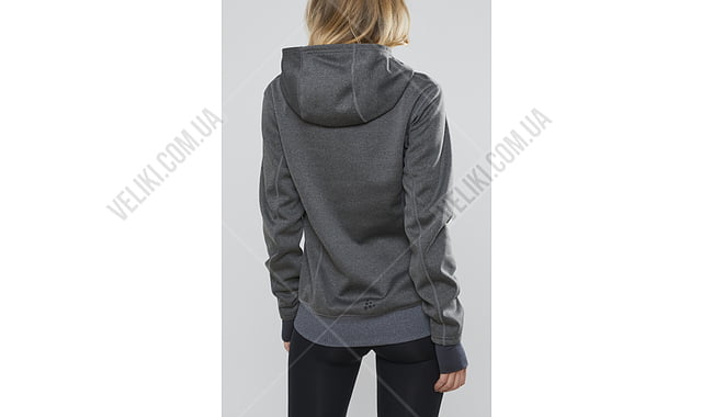 Кофта Craft Sports Fleece Assymetric W - дополнительное фото 6