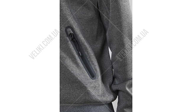 Кофта Craft Sports Fleece Assymetric W - дополнительное фото 9