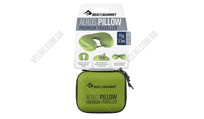 Подушка надувная Sea to Summit Aeros Premium Pillow Traveller - дополнительное фото 10