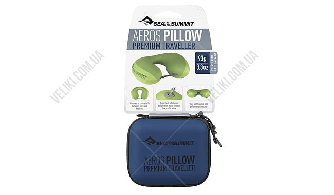 Подушка надувная Sea to Summit Aeros Premium Pillow Traveller - дополнительное фото 5