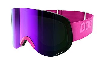 Гірськолижна маска POC Lid Grey / Purple Mirror