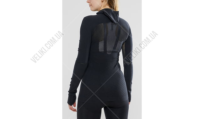 Термофутболка Craft CTM Hood LS Woman - дополнительное фото 2