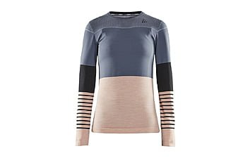 Термофутболка Craft Fuseknit Comfort Blocked RN LS Woman