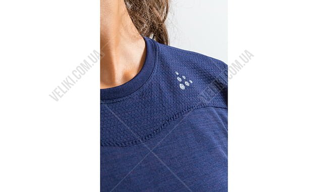 Термофутболка Craft Fuseknit Comfort RN LS Woman - дополнительное фото 12