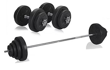 Набор RN-Sport Штанга 42 кг и Гантели по 10 кг