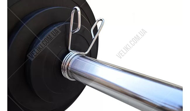 Штанга RN-Sport 165 кг с олимпийским грифом - дополнительное фото 2