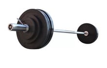 Штанга для жима обрезиненная RN-Sport 105 кг - фото 1