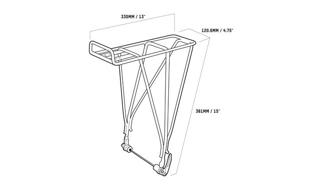 Багажник Blackburn EX-1 Disc - дополнительное фото 3