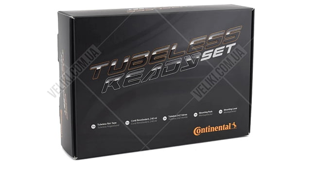 Безкамерний набір Continental Tubeless Ready 25 мм - дополнительное фото 2