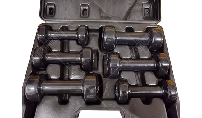 Набір гантелі PowerPlay 4121 9 кг - дополнительное фото 2