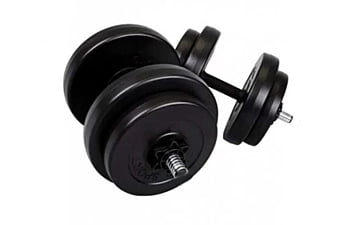 Гантели RN-Sport ABS 2х8 кг + Эспандер и скакалка