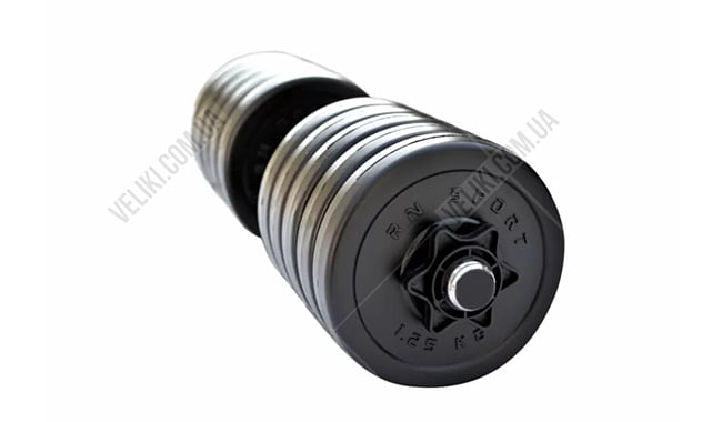 Гантель RN-Sport Long 13 кг - дополнительное фото 1