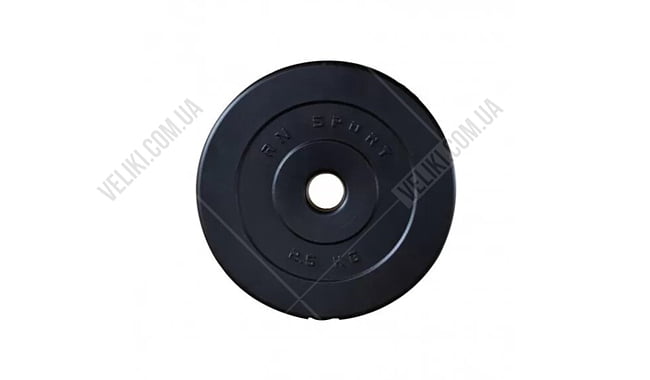 Гантель RN-Sport PlC 26 кг - дополнительное фото 3