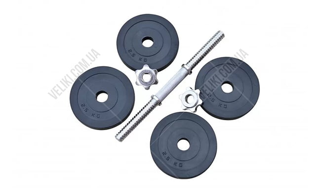 Гантель RN-Sport RC 11 кг - дополнительное фото 2