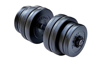 Гантель RN-Sport StrongMan 31 кг с расширителем грифа