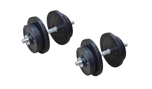 Гантели RN-Sport RC 2х21 кг - фото 1