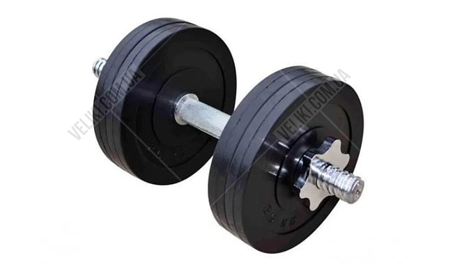 Гантели RN-Sport 2х11 кг - дополнительное фото 1