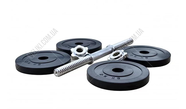 Гантели RN-Sport 2х11 кг - дополнительное фото 2