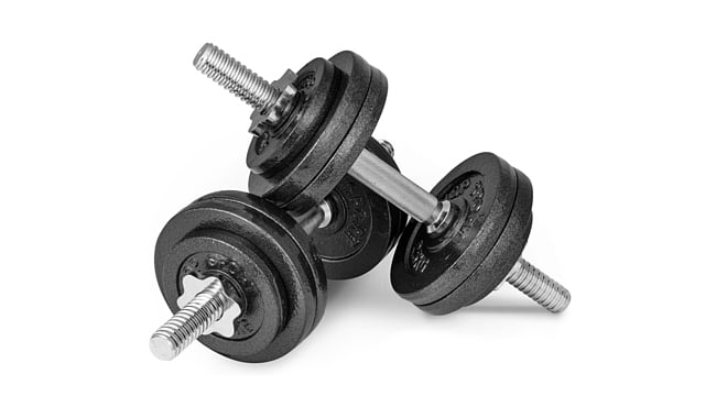 Гантели Hop-Sport Strong 2х15 кг - фото 1
