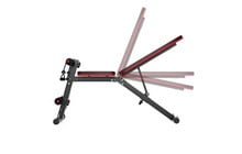 Скамья Hop-Sport HS-1030 с фиксатором для ног - дополнительное фото 2