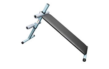 Скамья для пресса регулируемая RN-Sport 20-40 градусов