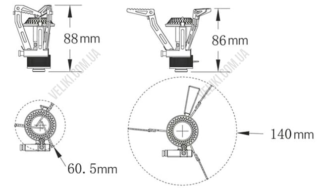 Горелка Fire Maple FMS-102 - дополнительное фото 1