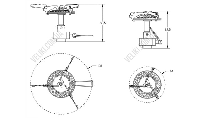 Горелка Fire Maple FMS-116 - дополнительное фото 1