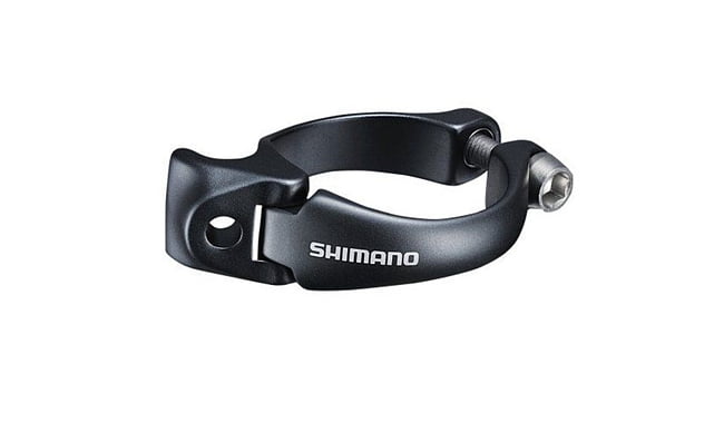 Хомут переднего переключателя Shimano SM-AD79-L - фото 1