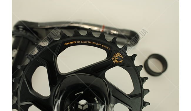 Система шатунів SRAM XX1 Eagle BB30Al 32T 170 мм - дополнительное фото 1