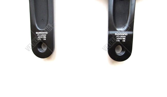 Система шатунів Shimano Metrea FC-U5000 42T 175 мм - дополнительное фото 2